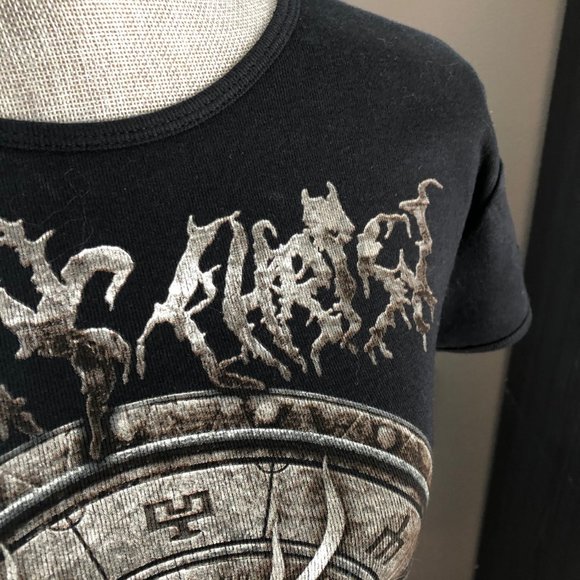 NEW Bella Rotting Christ Large Ribbed T Shirt - Picture 3 of 4